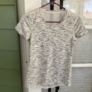 Lululemon top with mesh back